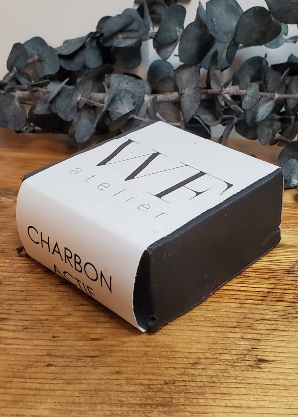 Savon en barre - Charbon actif