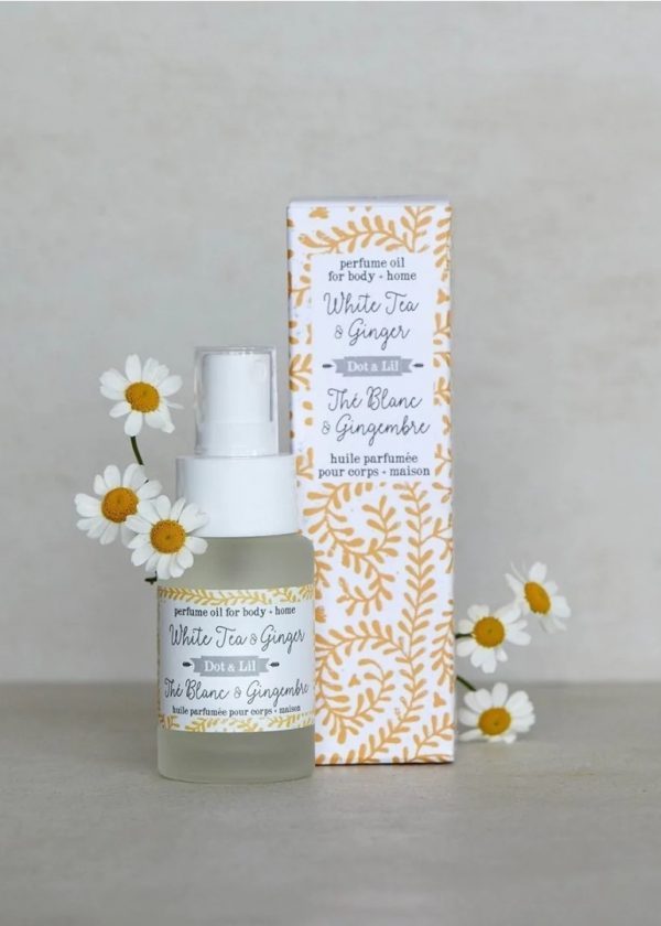 Huile Parfumée - Thé blanc & Gingembre