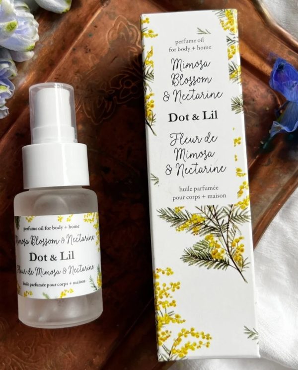 Huile Parfumée - Fleur de Mimosa & Nectarine