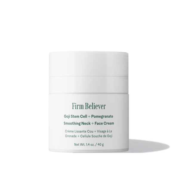 Crème lissante pour le cou & visage- Firm Believer - Cellules souches de goji & grenade