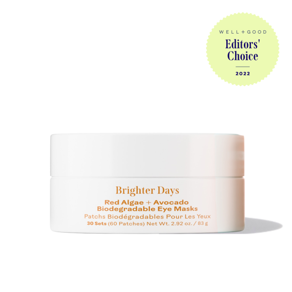 Masques pour les yeux biodégradables - Brighter days - Algues rouges & avocat