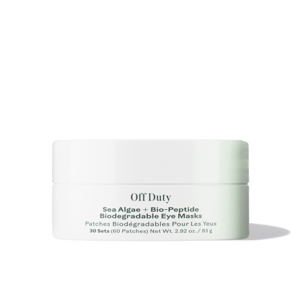 Masques Yeux lissants  biodégradables - Off Duty -  Algues marines et biopeptides